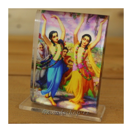 Gaura Nitai 12 x 9,5 cm