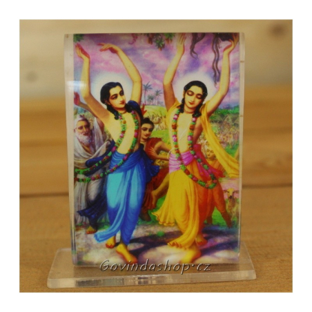 Gaura Nitai 12 x 9,5 cm