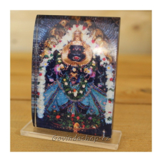 Ugra Nrsimhadév 7 x 5 cm modrý z Mayapuru 2