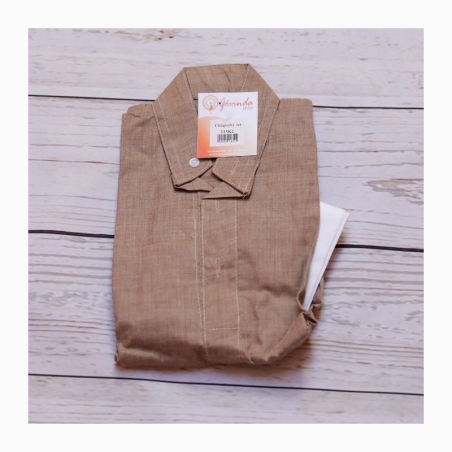 Chlapecká kurta se stojáčkem, dl. rukáv, vel. 18 a 22