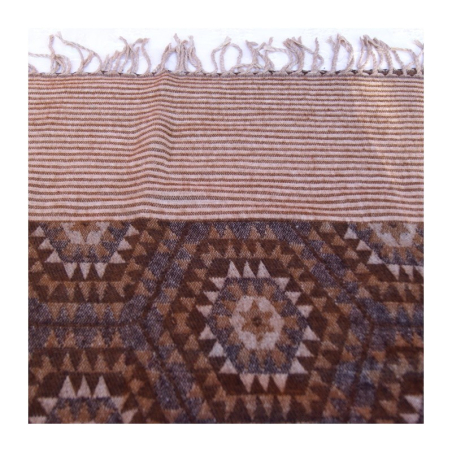 Čadar teplý, vlna 20 %, hnědý