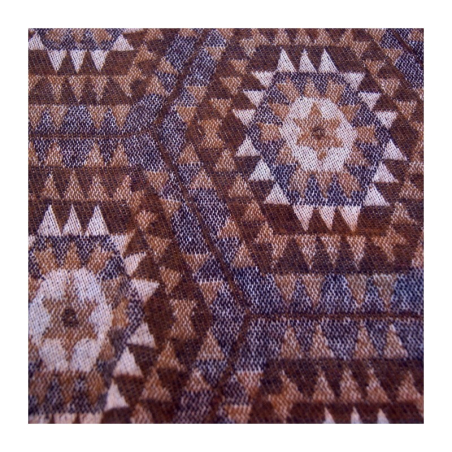 Čadar teplý, vlna 20 %, hnědý