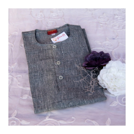 Chlapecká kurta žíhaná, kr. rukáv, vel. 24 a 28