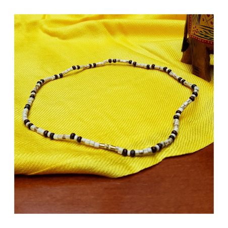 Kantimála 1ř. světlý mezi hnědými korálky