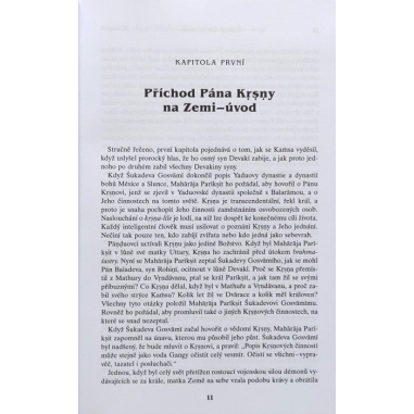 Šrímad Bhágavatam 10. zpěv "Nejvyšší dobro", 1. díl