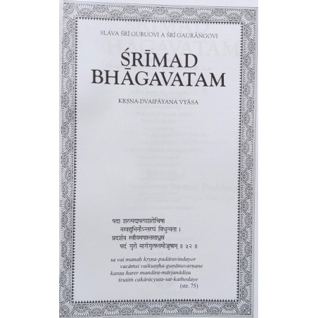 Šrímad Bhágavatam 9. zpěv "Osvobození"