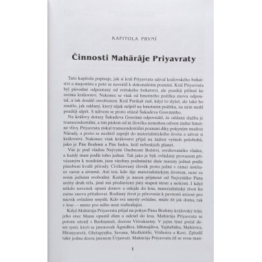 Šrímad Bhágavatam 5. zpěv "Podnět k tvoření"