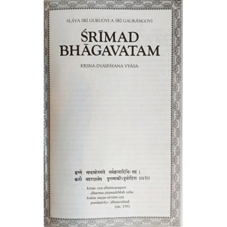 Šrímad Bhágavatam 1. zpěv "Stvoření", 1. díl