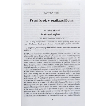Šrímad Bhágavatam 2. zpěv "Vesmírný projev"