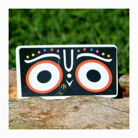 Nálepka Jagannáth oči 3,7 x 7 cm