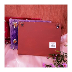 Věšák na klíče ručně malovaný s Ganéšou 2