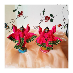 Šaty pro Božstva s bordurou, vel. S a M