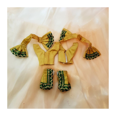 Šaty pro Božstva s bordurou, vel. S a M