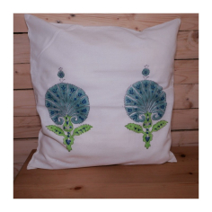 Povlak na polštář 39x39 cm Hand block