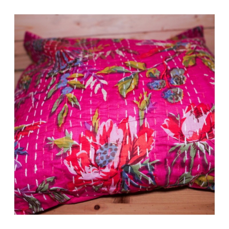 Povlak na polštář 41x41 cm prošívaný