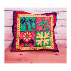 Povlak na polštář 40x40 cm prošívaný