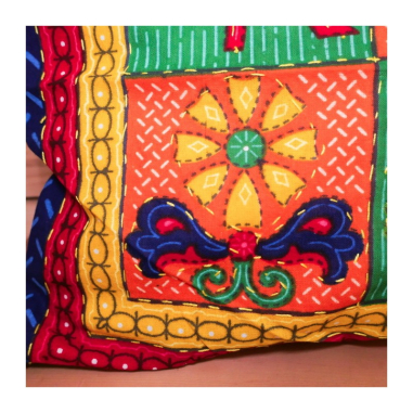 Povlak na polštář 40x40 cm prošívaný