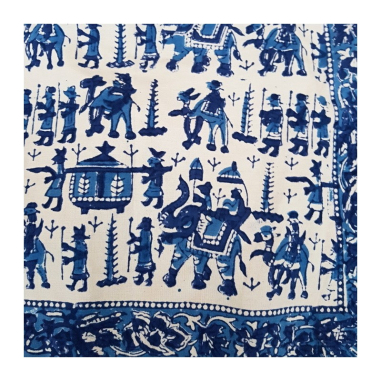 Povlak na polštář 40x40 cm Hand block