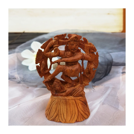 Tančící Shiva - dřevo