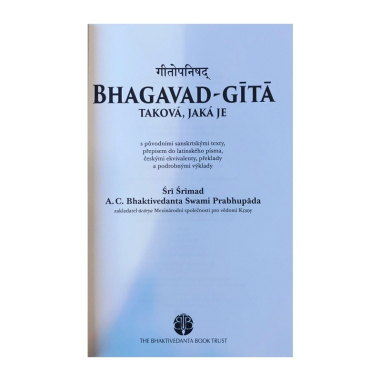 Bhagavad-gítá taková, jaká je