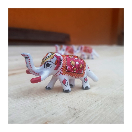 Slon keramický 3x7 cm