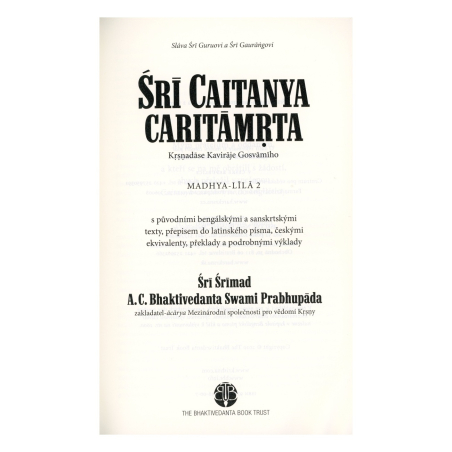 Čaitanja-čaritámrita, Madhja-Lílá 2