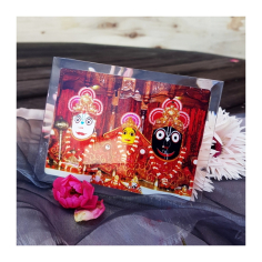 Jagannáth, Baladév, Subhadra 9,5 x 12 cm