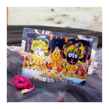 Jagannáth, Baladév, Subhadra 9,5 x 12 cm