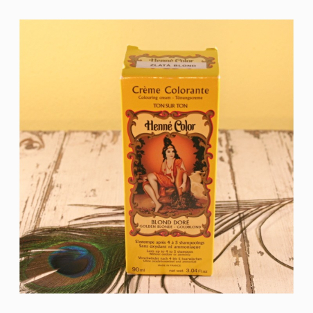 Přírodní přeliv zlatá blond