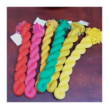 Dupatta viskóza s korálky na koncích