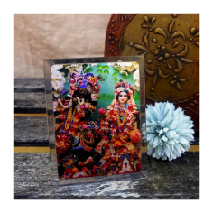 Rádha Krišna 12 x 9 cm