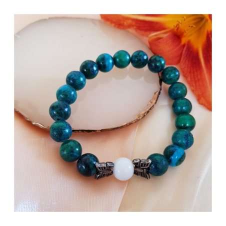 Náramek z minerálů