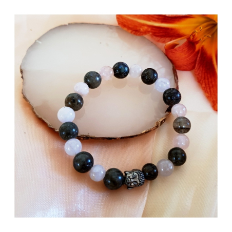 Náramek z minerálů