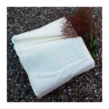 Dhotí 80% hedvábí bílá/slonovinová barva