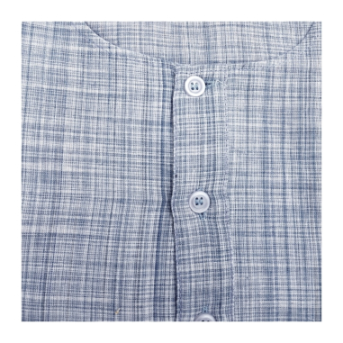 Kurta pánská jemné pruhy, kr. rukáv