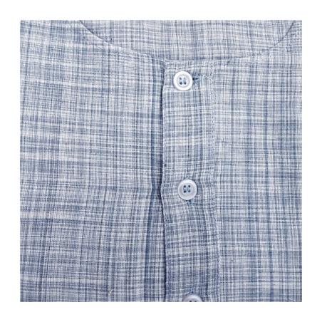 Kurta pánská jemné pruhy, kr. rukáv