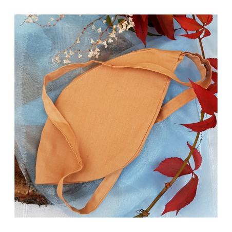 Japa pytlík z pevného plátna jednobarevný