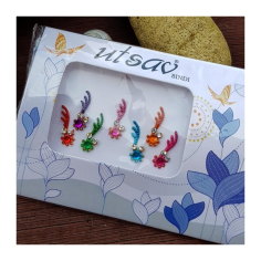 Bindi barevné 1,7 cm