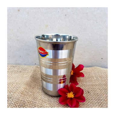 Pohár 250 ml s pruhy