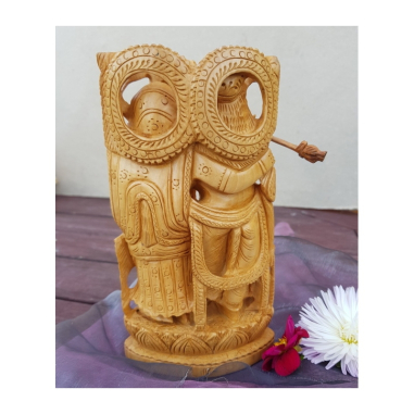 Rádha Krišna velké sousoší