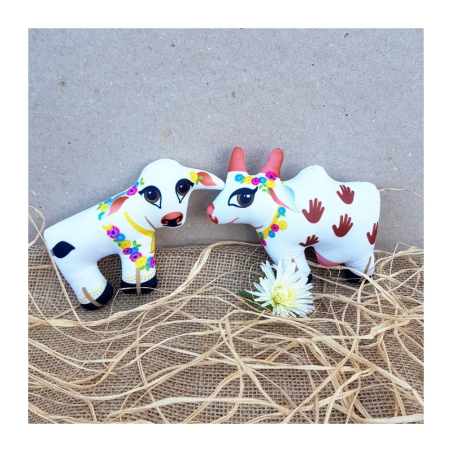 Panenky Kravička s telátkem