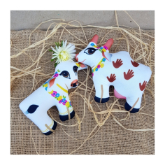 Panenky Kravička s telátkem 2