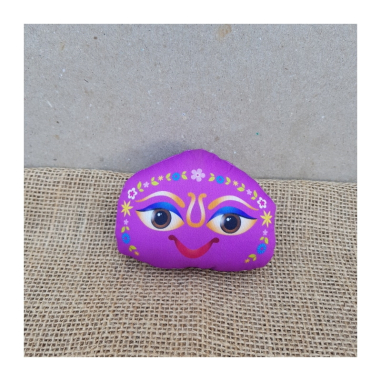 Panenky Posvátný kamínek Šíla 8 x 10 cm růžový