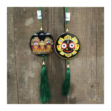 Oboustr. obrázek Jagannáth k zavěšení