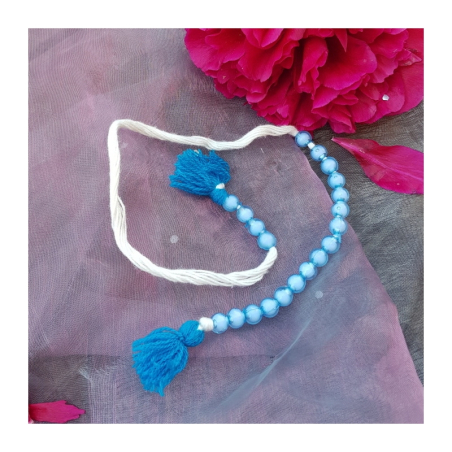 Počítadlo k japa pytlíku modré korálky