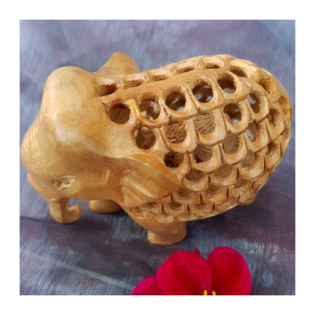 Slon vyřezávaný 6,5 cm