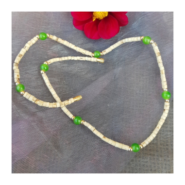 Kantimála 1ř. barevný mezi 2 zlatými korálky