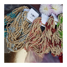 Kantimála 1ř. 3 barevné mezi zlatými korálky