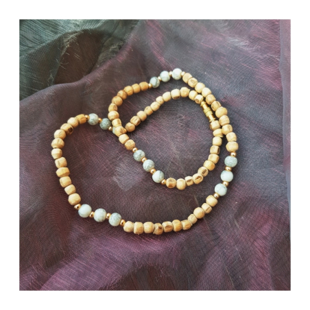 Kantimála 1ř. 3 barevné mezi zlatými korálky