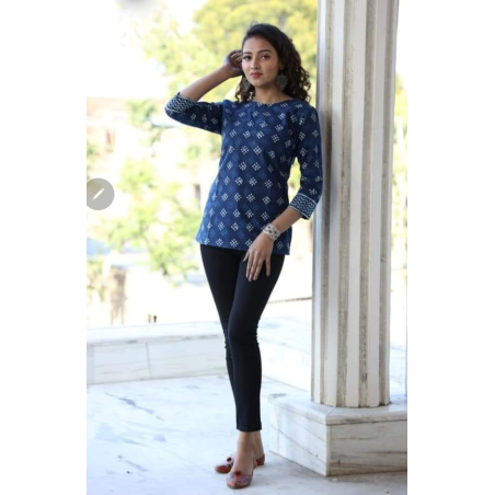 Dámská kurta na knoflíček, 3/4 rukáv, hnědozelená, M